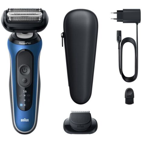 BRAUN Rasoir rech. Serie6 NEW W&D SensoFlex - 6-62-B1200S