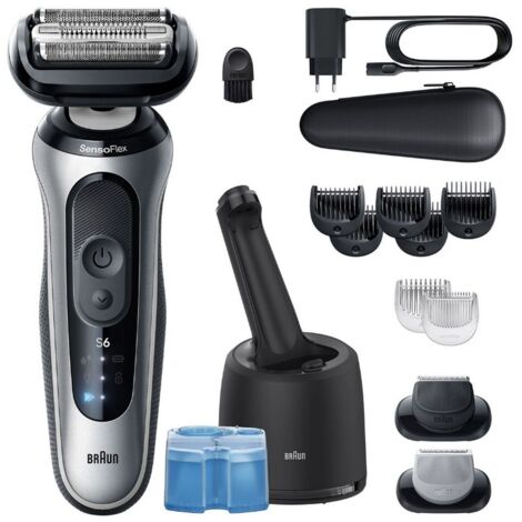 BRAUN Rasoir rech. Serie6 NEW W&D SmartCare - 6-62-S7650CC
