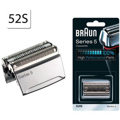 Braun S52 Recarga de Máquina de Barbear pour rasage précis