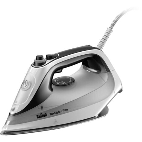 Braun SI7149WB Ferro da stiro a vapore Bianco, Nero 2900 W