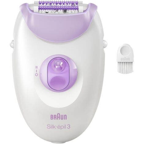 Braun Silk-épil 3 3-000 20 pinzette Viola, Bianco
