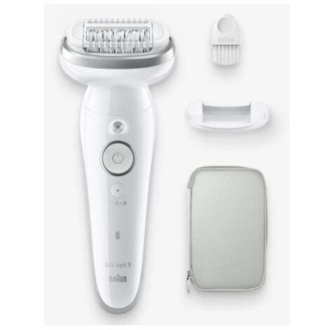 Braun Silk-épil 9 BR2-225328 epilatore 40 pinzette Grigio, Bianco