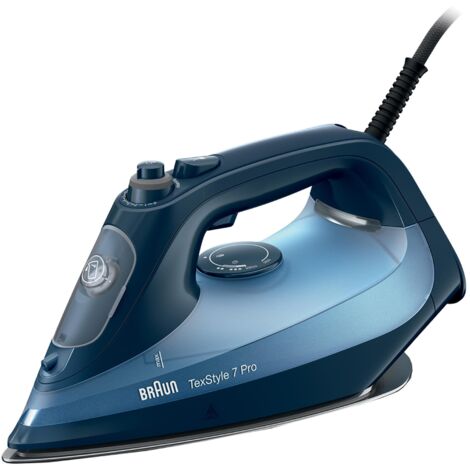 Braun, Steam Iron, 3000W Texstyle 7 3000W, Blue