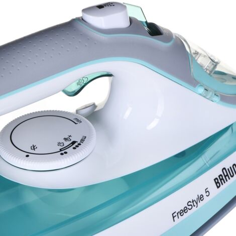Braun TexStyle 3 SI 5017 GR Fer à vapeur 2700W vert turquoise blanc