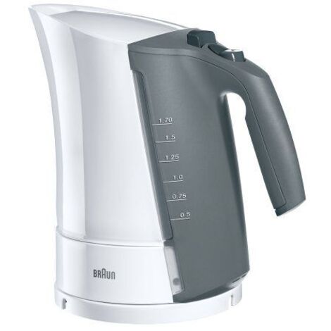 Braun WK 300 Bouilloire standard 2200 W 1,7 L Plastique Base pivotante à 360° Blanche