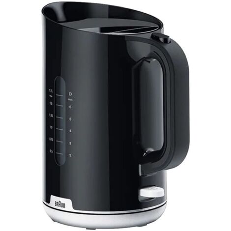 Braun WK1100B Elektrischer Wasserkocher schwarz 1,7L 2200W