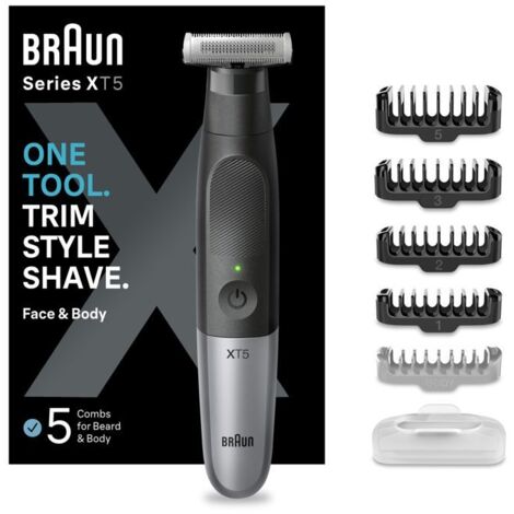 Braun XT5100 Noir, Gris
