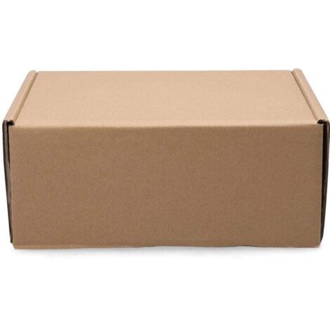 Braune Kraftboxen, Partygeschenkboxen, Giebelboxen, 26 x 23 x 3 cm