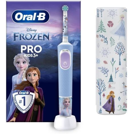 Brauner pinsel tooth vitality kids 170 snow queen pack/6 - Braun - KIDS-NEIGE-FROZEN