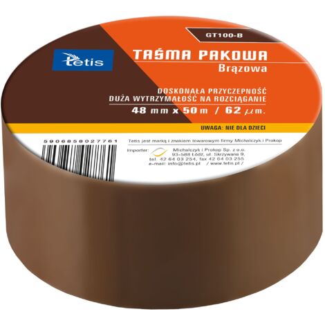 BRAUNES PACKBAND 48X50 GT100-B 7761