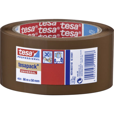 Braunes Polyolefin-Verpackungsband 66 m x 50 mm 4024 Tesa