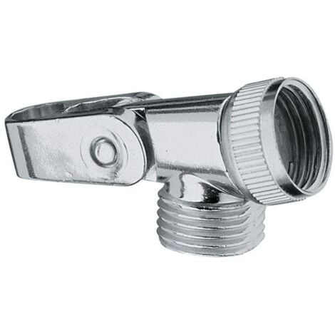 Brausehalter STANDARD G 1/2Zoll m Gelenkstück chr chrom