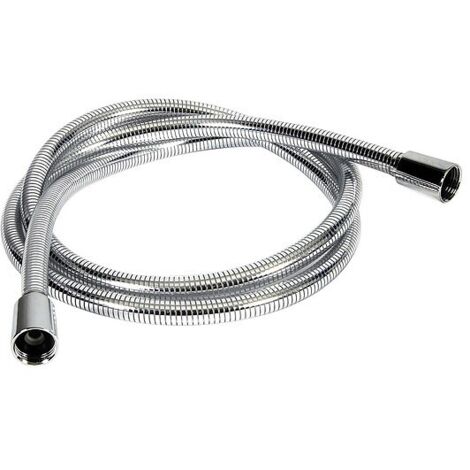 Brauseschlauch DN15-1250 mm Luxus, chromline, glatt, beidseitiger Drehwirbel