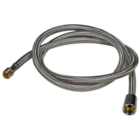 Brauseschlauch für ausziehbare Küchenarmatur 1/2" Rändel x 3/8"AG 150cm