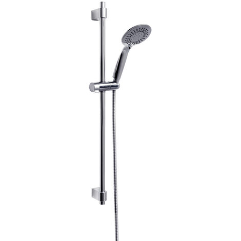 Brausestange mit Duschkopf YOUNG LINE, Edelstahl, WENKO