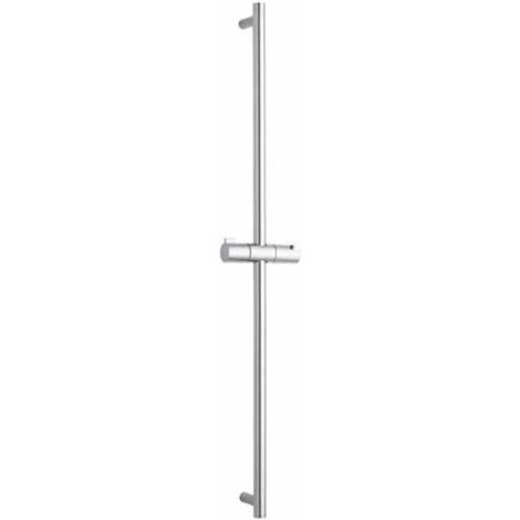 Brausestange Techno Twist 90cm D24mm verstellb.Halt.unten verchromt Nikles