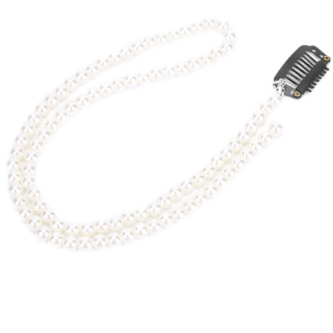 Brauttiara aus feinen Perlen, elegantes Haaraccessoire für die Hochzeitszeremonie – Geschenk für die Brautjungfer