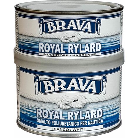 Brava Royal Rylard Smalto Poliuretanico, Bianco, 375 ml