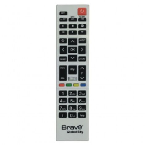Bravo Global Sky Telecomando Pre-Programmato Per Tutti I Tipi Di Decoder Sky