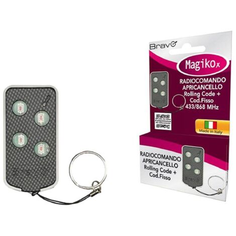 Bravo magikox telecomando apricancello rolling code auto 90502178