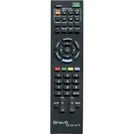 Bravo Original 3 Fernbedienung IR Wireless TV Drucktasten
