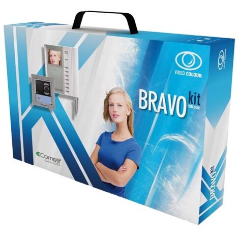 Bravokit Monofamiliare A Colori Pulsantiera Ikall ( COMELIT cod. 8184I )