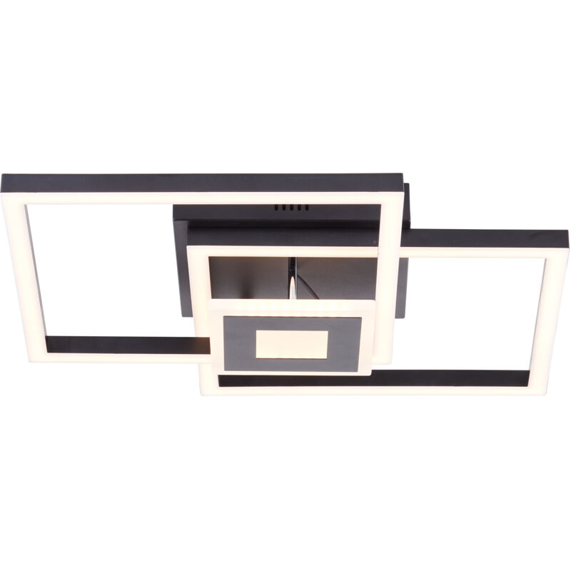 Brilliant Leuchten Led Deckenleuchte Bray 22w, Warmweiß, Metall/glas Deckenlampen & Kronleuchter