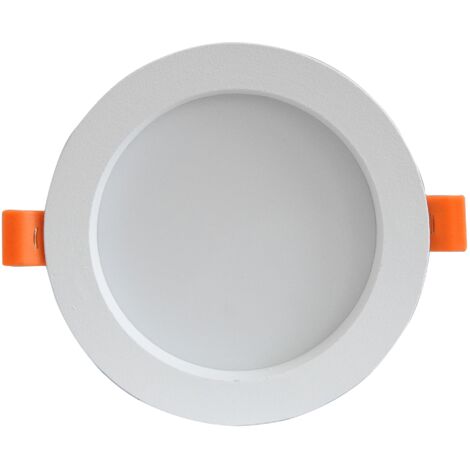 Braytron 12W LED Panel FATON Einbaustrahler Spot Einbauleuchte Ø120mm Kaltweiß 6500K 1200 Lumen Deckenleuchte Deckenlampe Rund