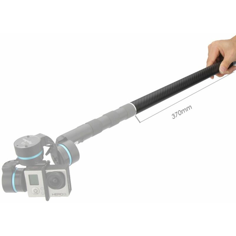 

Brazo de barra de extension de cardan de mano de fibra de carbono de 37 cm para cardan de 3 ejes ultra de mano FY-G3