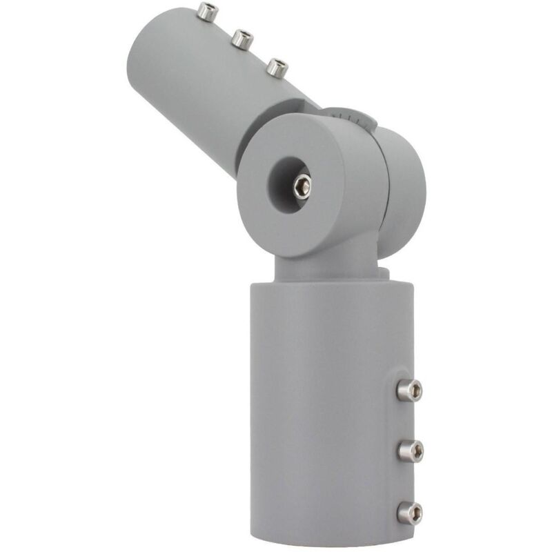

Efectoled - Brazo de Columna Direccionable 90º Ø60 mm para Luminarias de Alumbrado Público Gris Gris - Gris