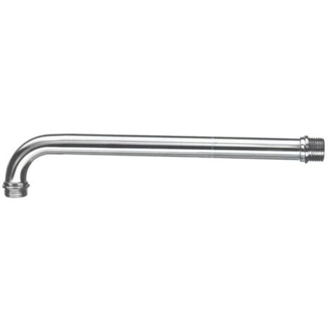 Brazo de ducha de latón cromado 1/2" mm 18X200