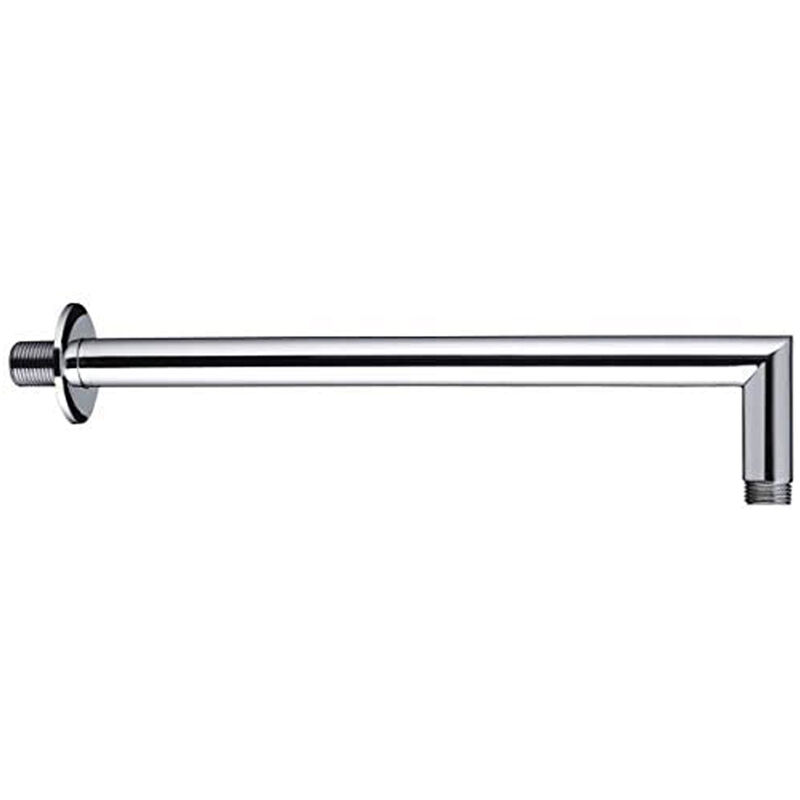 

Brazo de ducha de pared para alcachofa de latón cromado largo 34 cm mod. Delta