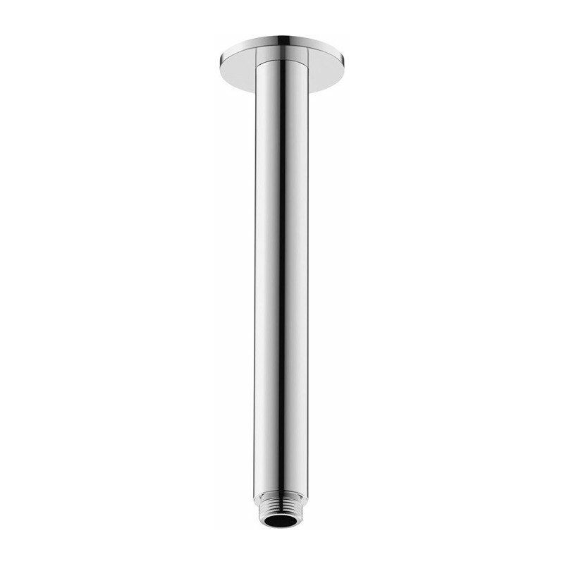 

Duravit - Brazo de ducha de techo L225. redondo negro mate