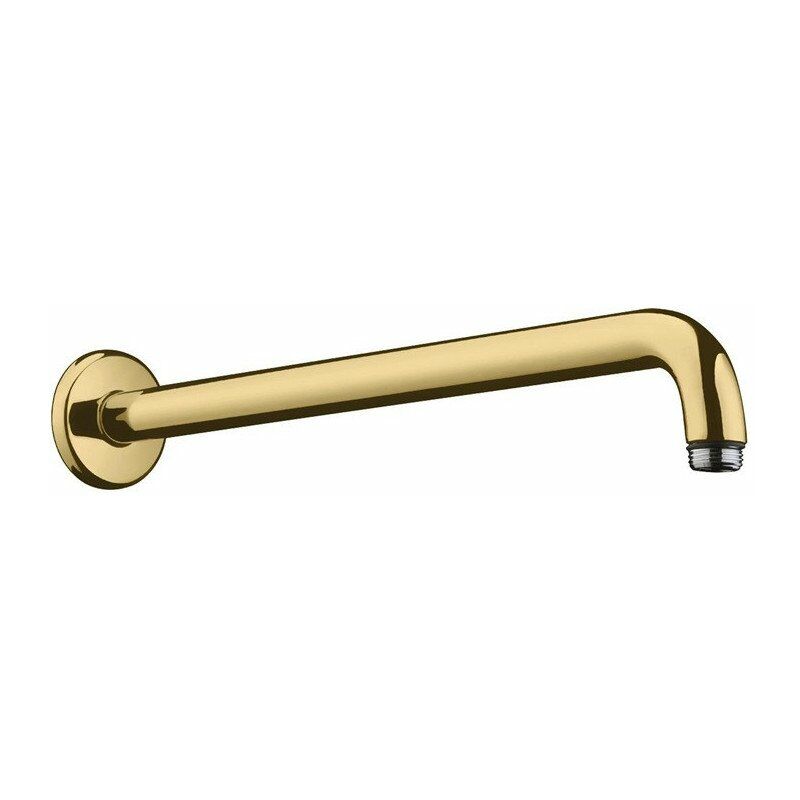 

Hansgrohe - Brazo de ducha M 1/2 389 m con acabado dorado pulido antideslizante