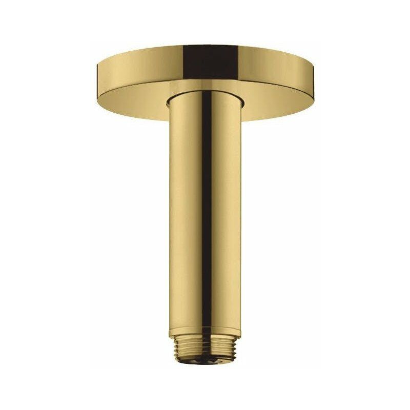 

Brazo de ducha S 100 mm techo M 1/2 aspecto dorado pulido