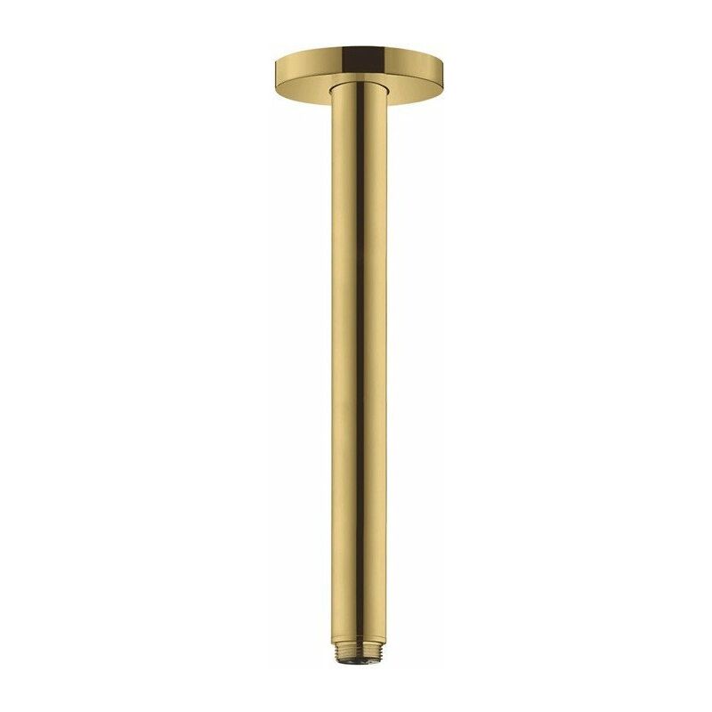 

Hansgrohe - Brazo de ducha S 300 mm techo M 1/2 aspecto dorado pulido