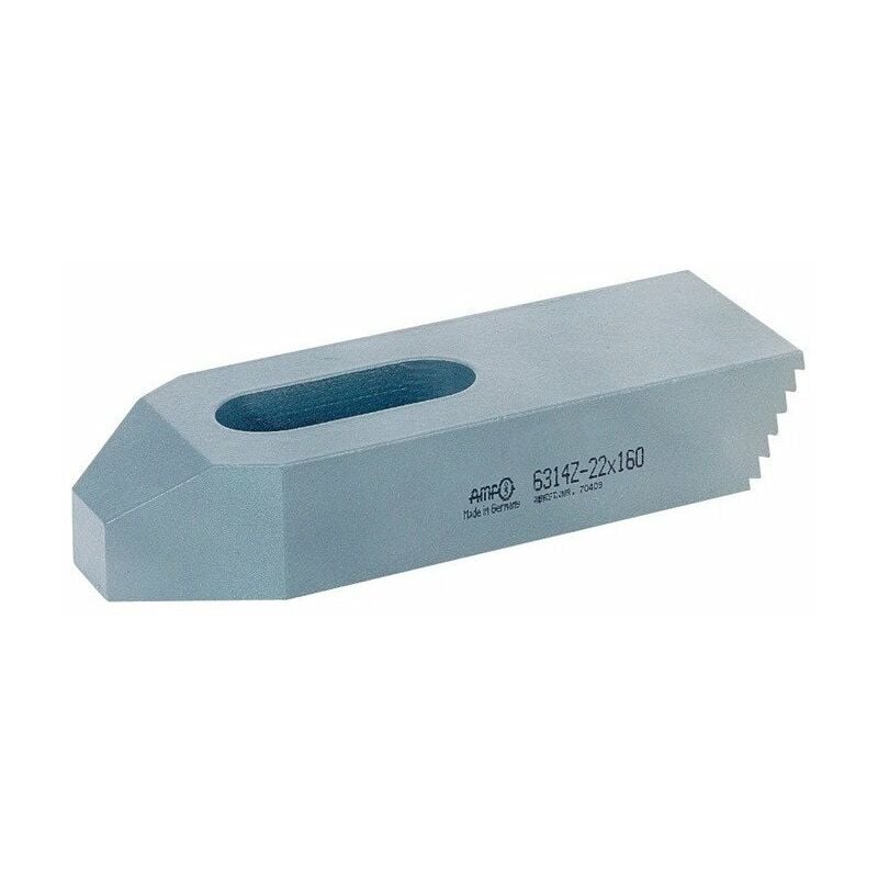 

Brazo de sujeción N ° 6314Z para ranura en T 6mm L.80mm - AMF