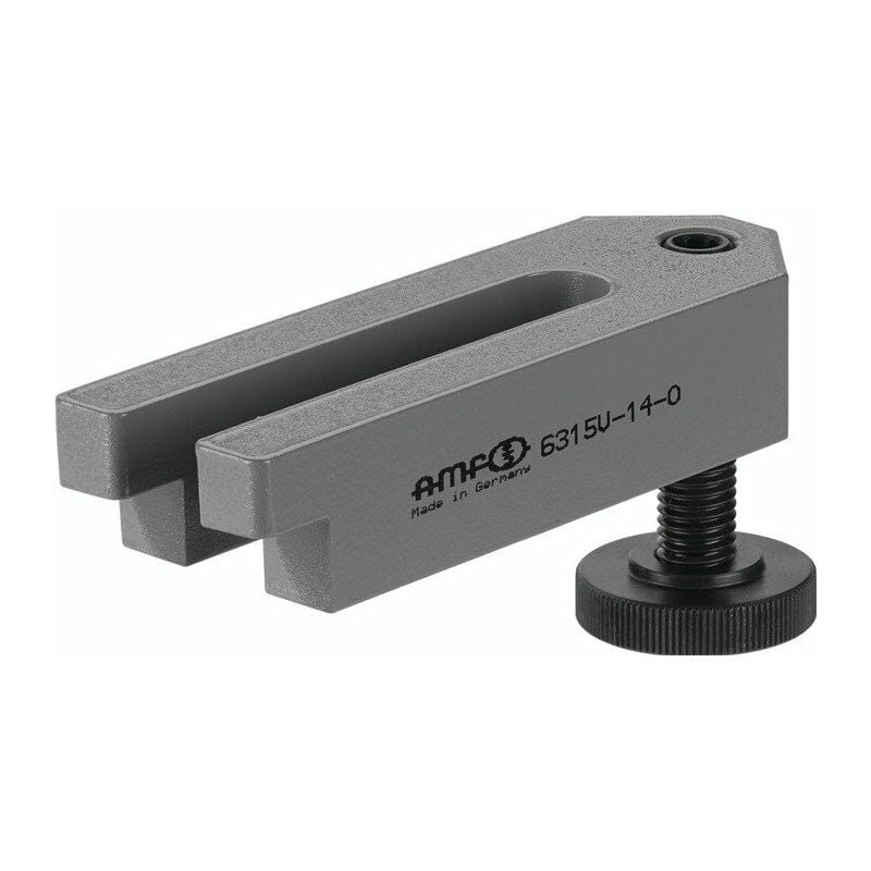 

Brazo de sujeción N ° 6315V para ranura en T 20 + 22mm L.200mm - AMF