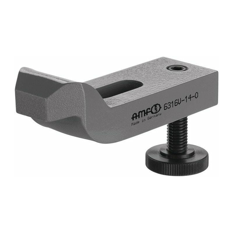 

Brazo de sujeción n. ° 6316V para ranura en T 12 + 14 mm L.125 mm - AMF