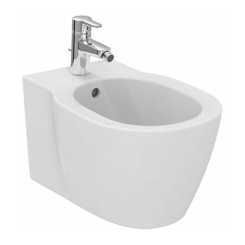

Bidé de pared CONNECT 360 x 540 mm, fijación invisible blanco STANDARD - Ideal