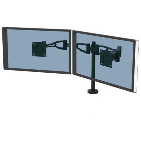 Brazo para monitor doble Vista™ Negro