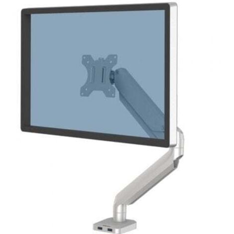 Brazo para monitor individual Platinum Series Plata