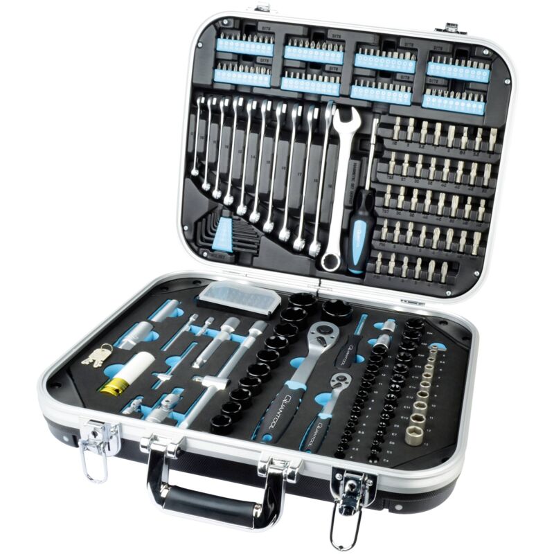 Brüder Mannesmann - quantool Q25101 Jeu d'outils 233 pièces D346332