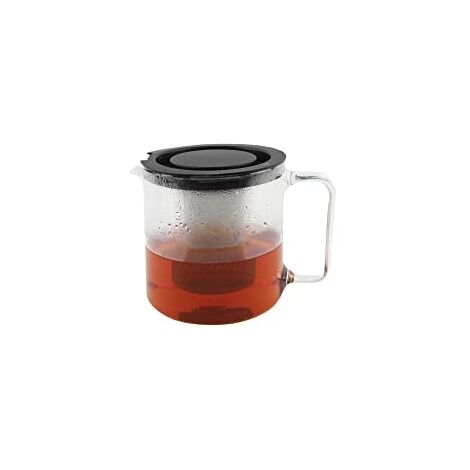 BREDEMEIJER THÉIÈRE EMMA 1,3 L AVEC FILTRE EN ACIER INOXYDABLE TRANSPARENT 165030