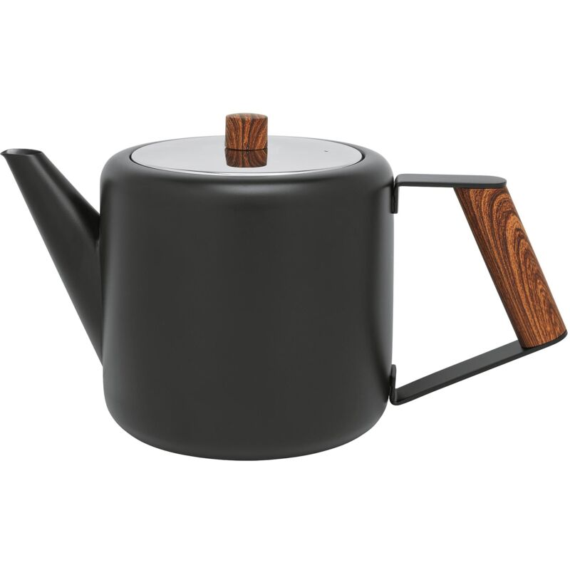 Teekanne Boston 1,1l matt schwarz