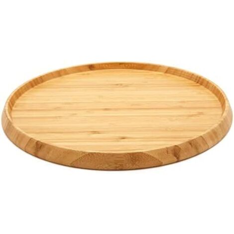Bredemeijer Vassoio Rotondo Bambu' Naturale 350x350x22mm