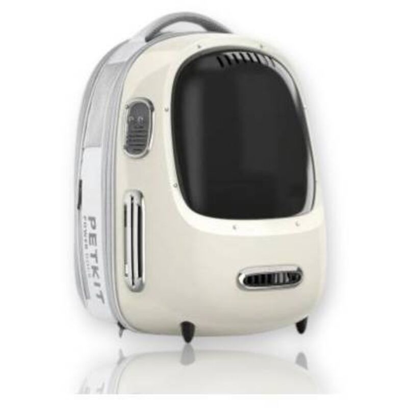 BREEZY 2 - Sac à dos pour animaux - Blanc laiteux - Petkit