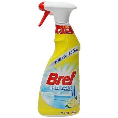 Bref Nettoyant Salle de Bains Bad Citron 750 ml