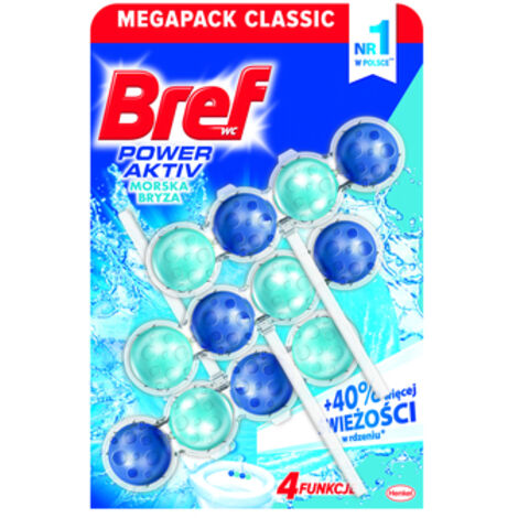 Bref Power Aktiv Ocean appendino per WC 3x50g