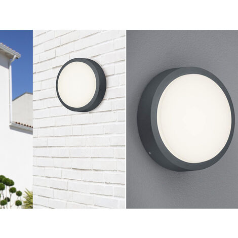 Breg Outdoor Deckenleuchte Anthrazit IP54 Ø20 cm Trio Lighting